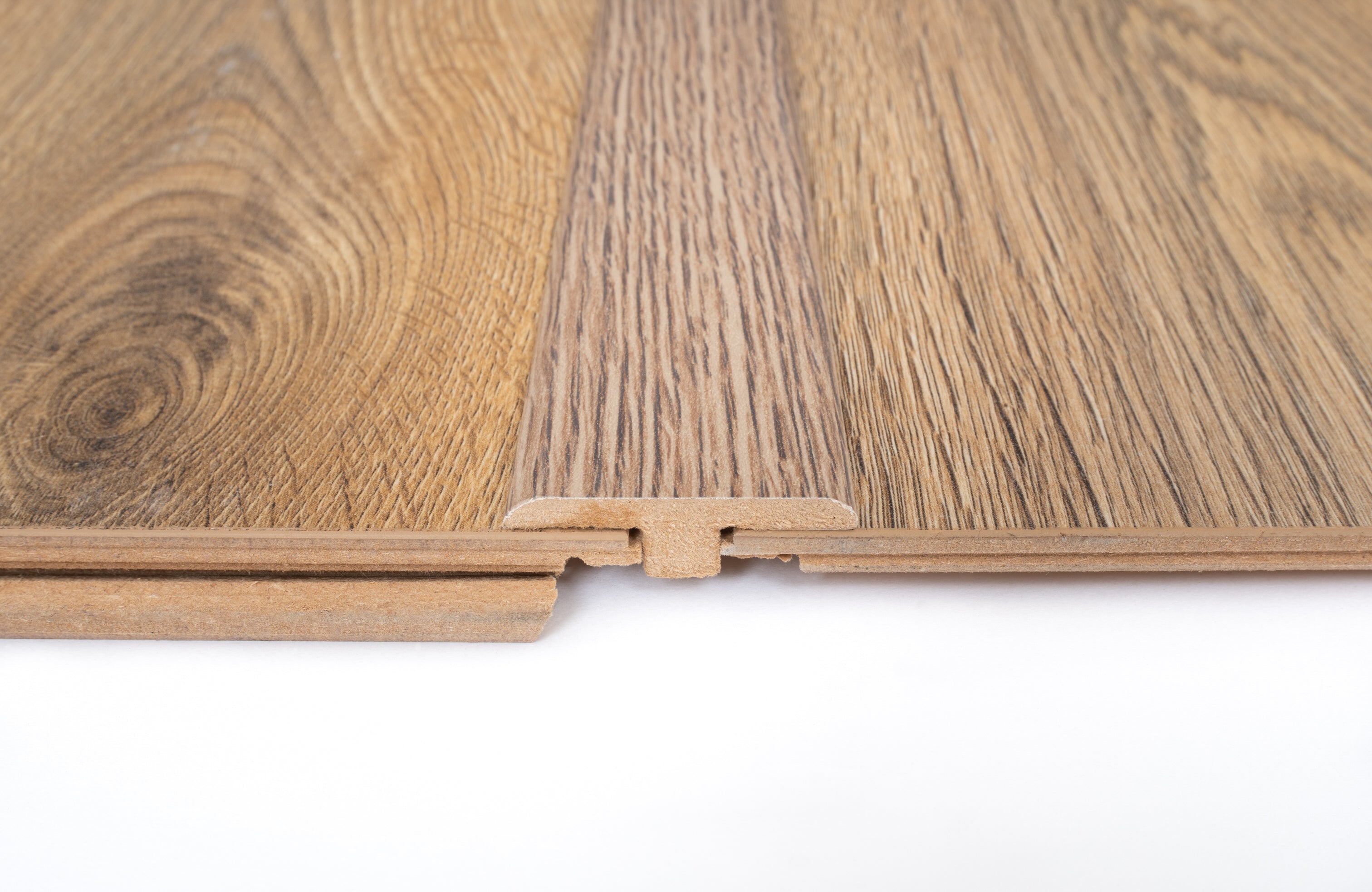 Rustic Oak Laminate T Profile 1000mm x 12mm x 45mm