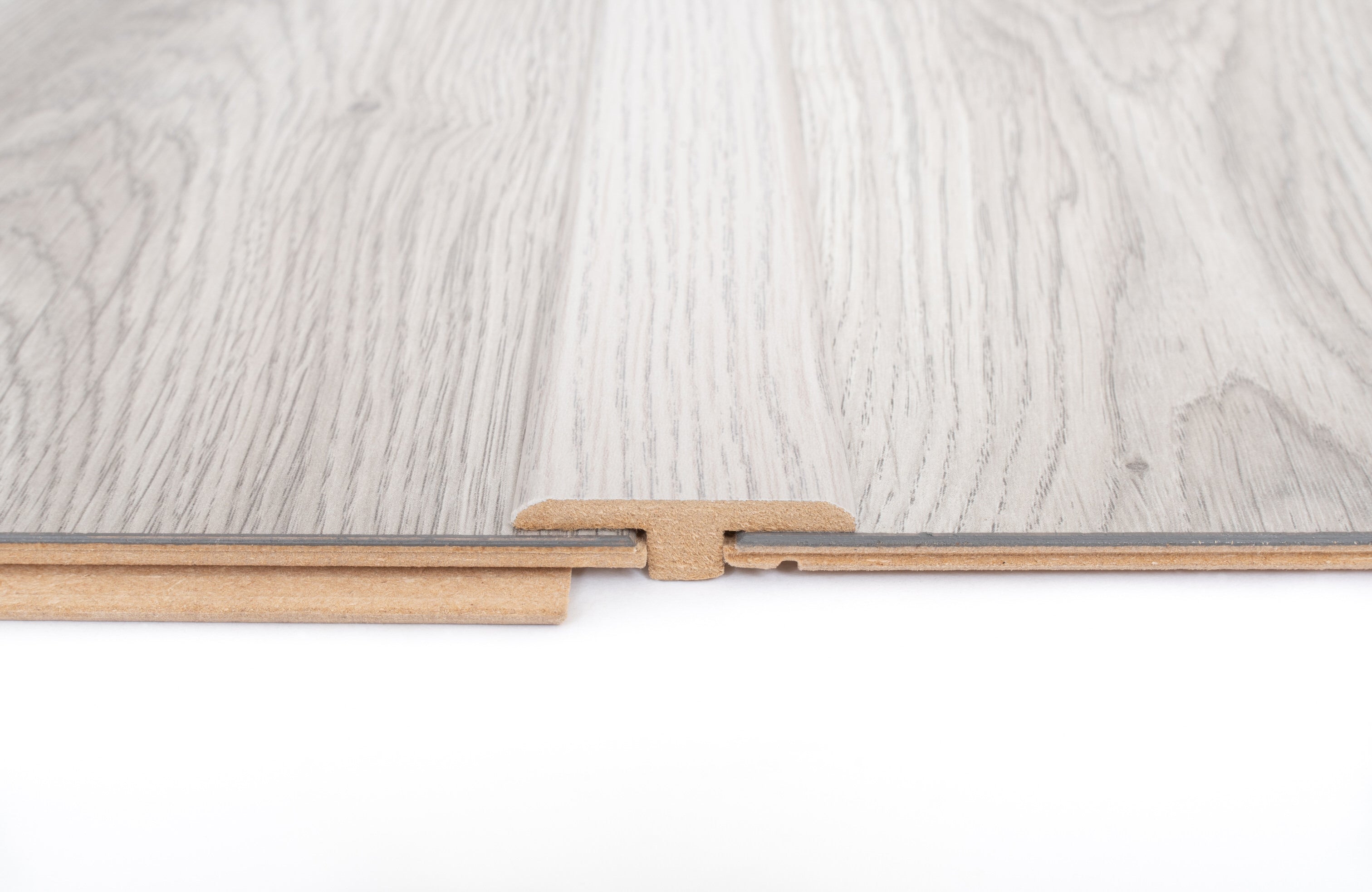 Light Grey Laminate T Profile 3000mm x 12mm x 45mm