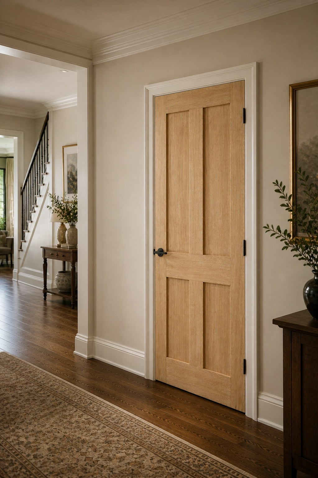 LPD Oak London Fire Door