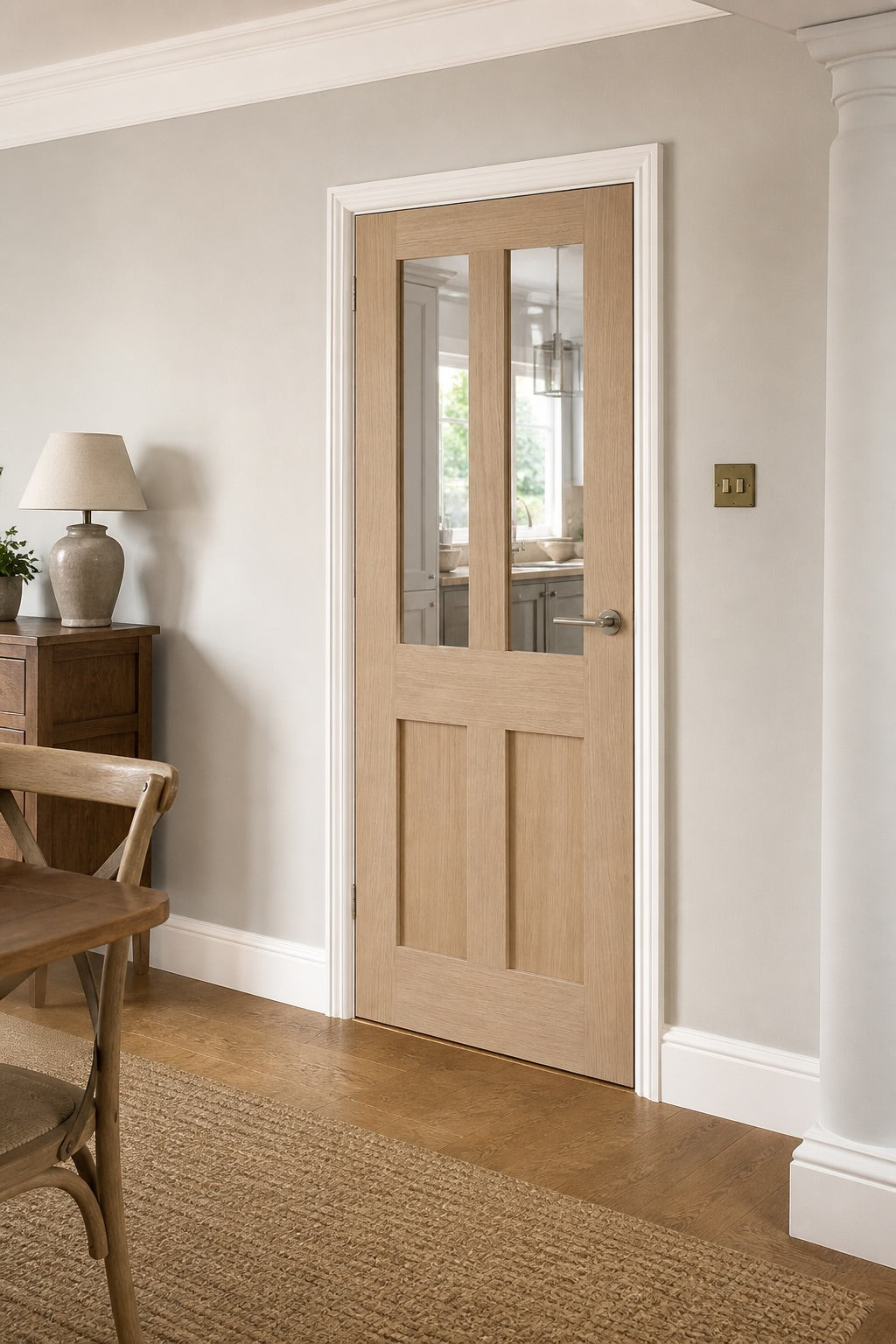 LPD Oak London Clear Glazed