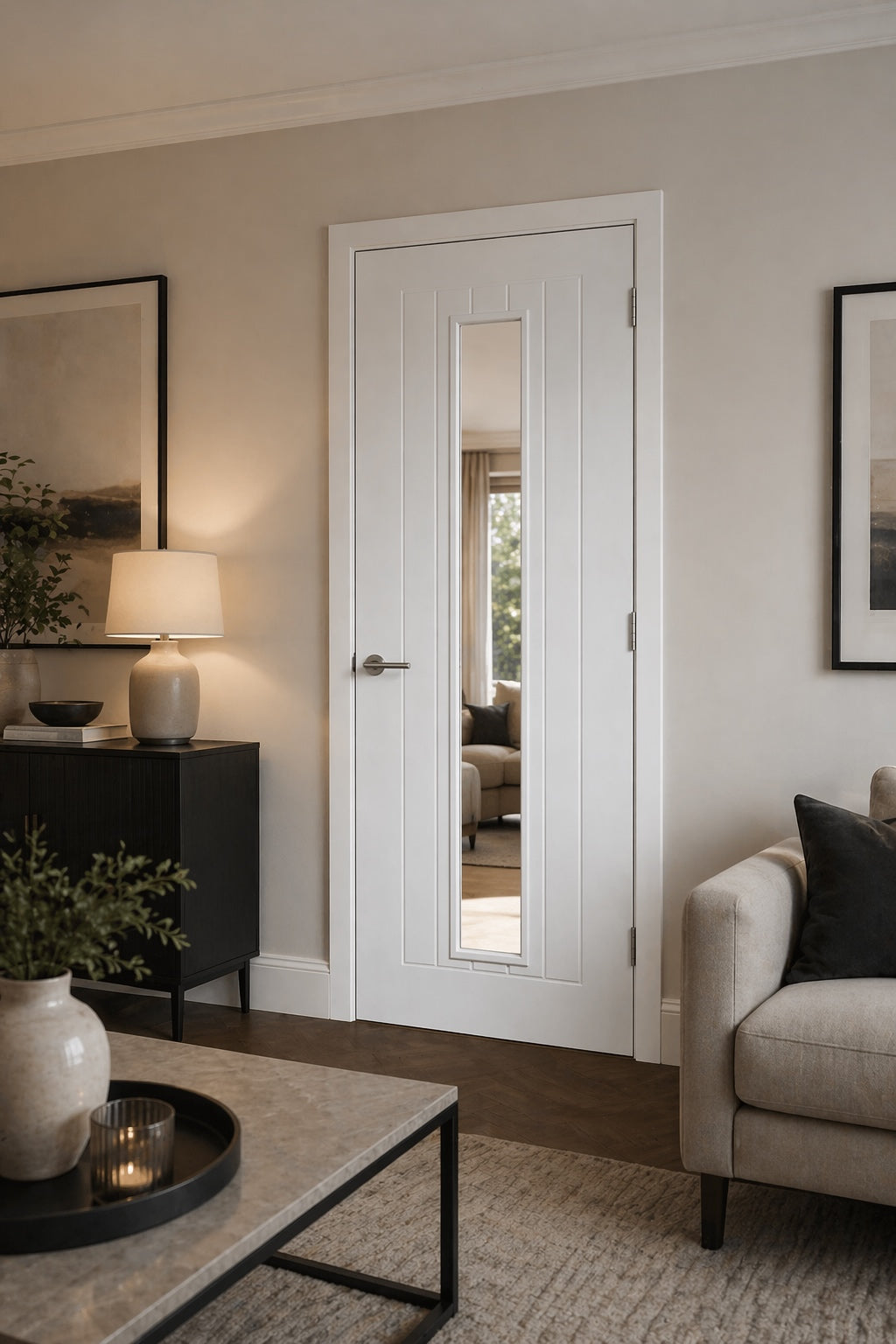 LPD Solid White Primed Mexicano Clear Glazed