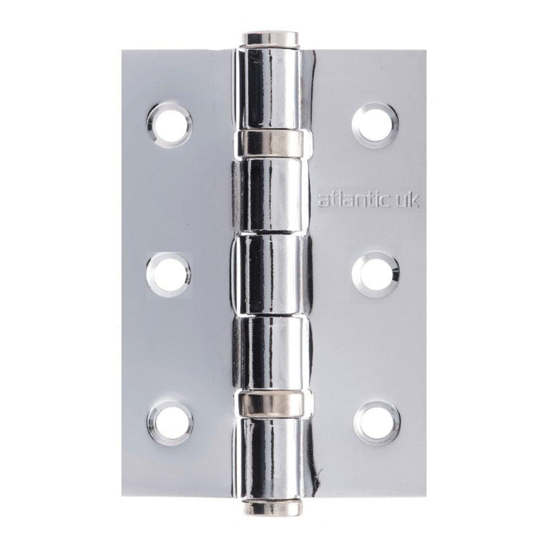 Atlantic Elite Stainless Steel 3" Hinges (Polished Stainless Steel) - Door Supplies Online
