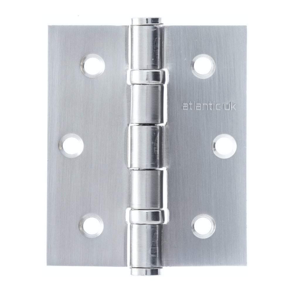 Atlantic Elite 3" Hinges (3 Pack) (Satin Chrome) - Door Supplies Online