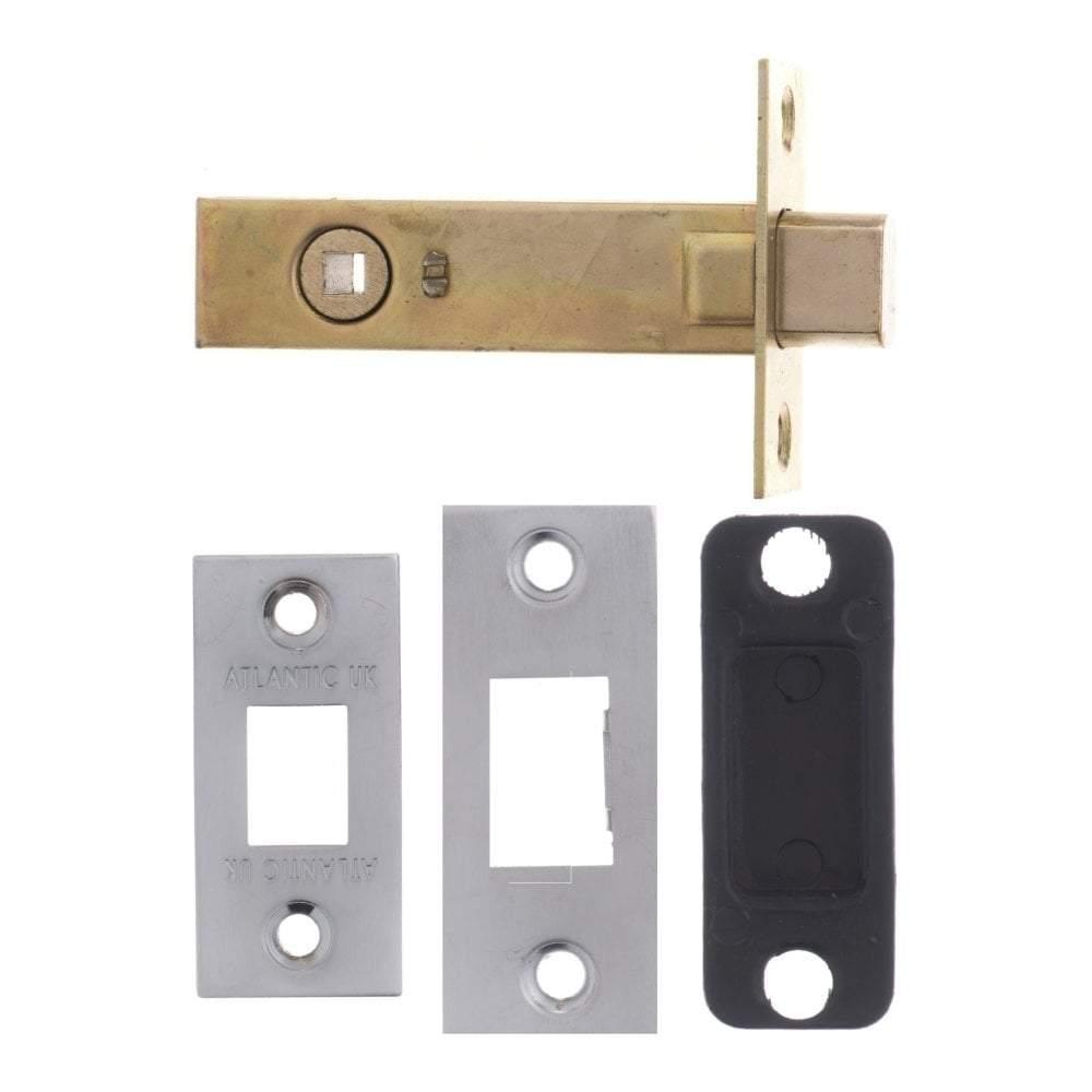 Atlantic 4" Tubular Deadbolt (Satin Chrome) - Door Supplies Online