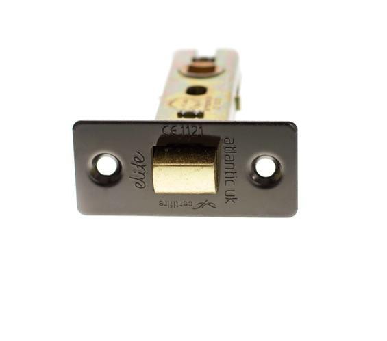 Atlantic 3" CE Tubular Latch (Black Nickel) - Door Supplies Online