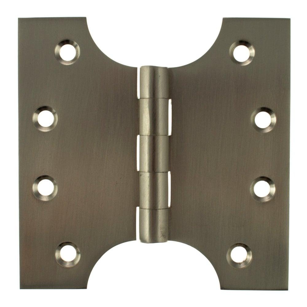 Atlantic Elite 4" Parliament Hinges (Satin Nickel) - Door Supplies Online