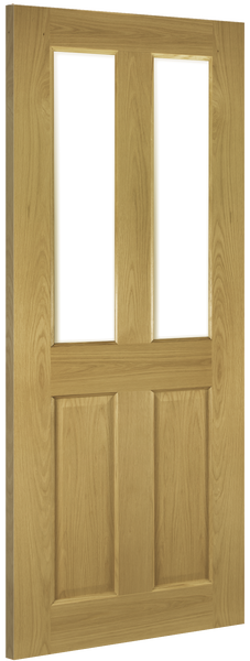 Deanta Oak Bury Glazed Internal door