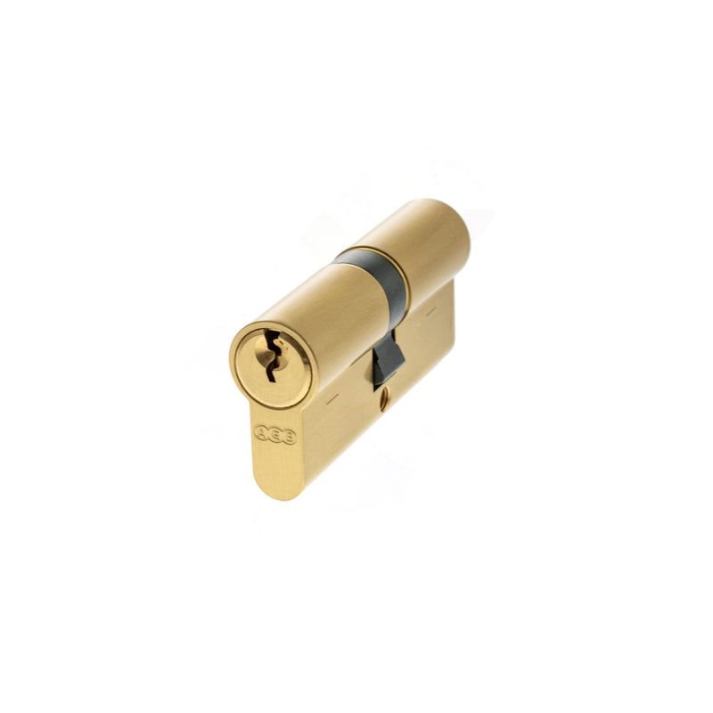 AGB Euro Profile 5 Pin Double Cylinder 35-35mm (70mm) - Satin Brass