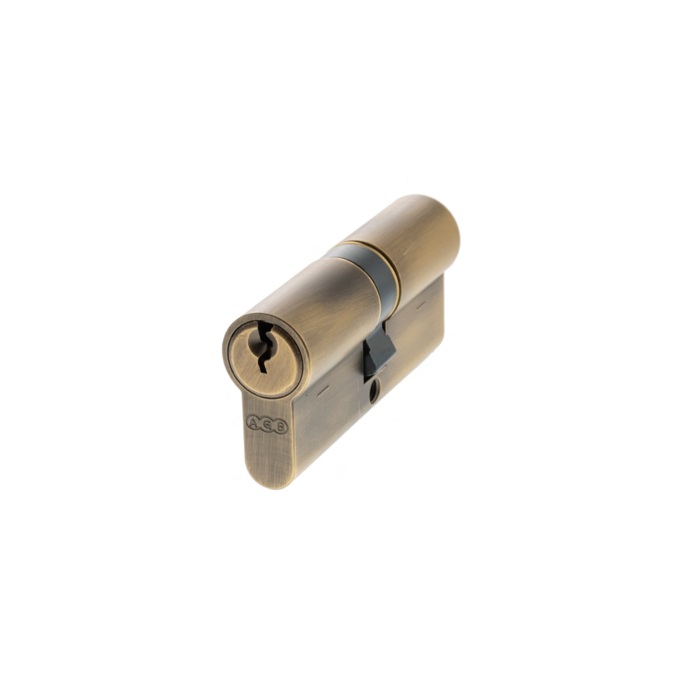 AGB Euro Profile 5 Pin Double Cylinder 35-35mm (70mm) - Matt Antique Brass