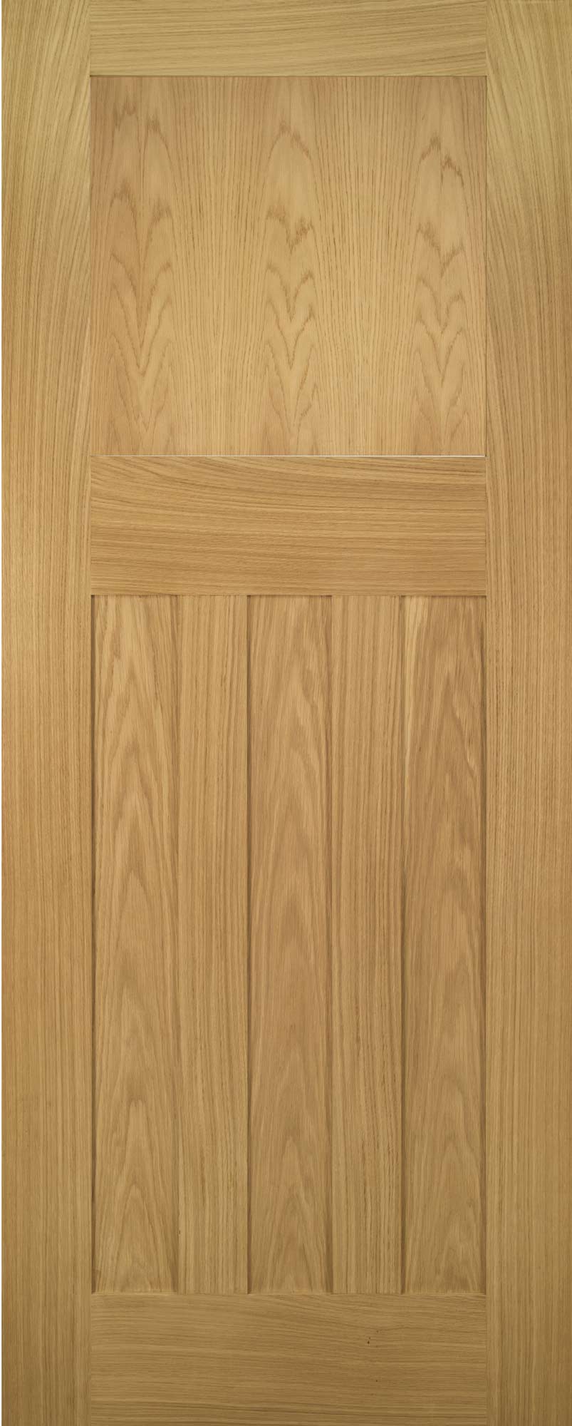 Pre-Assembled Unfinished Oak Cambridge Door Set