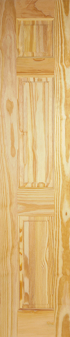 LPD 3 Panel Clear Pine Half Door