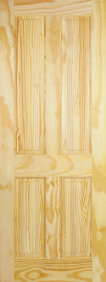 LPD 4 Panel Clear Pine Internal door