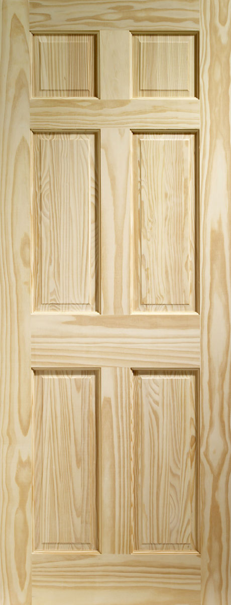 XL Joinery Clear Pine Colonial 6 Panel Internal door