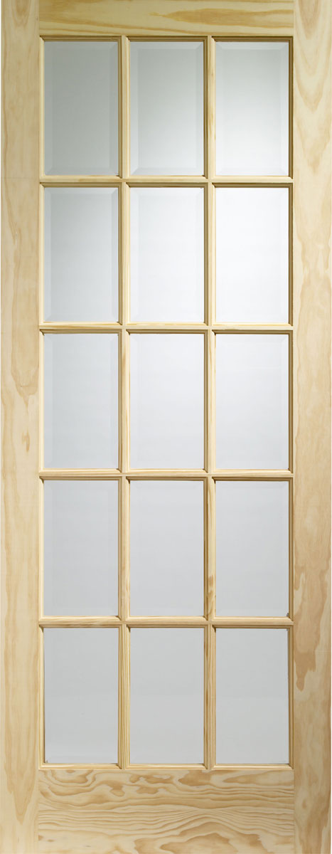 XL Joinery Clear Pine SA77 Clear Glazed Internal door
