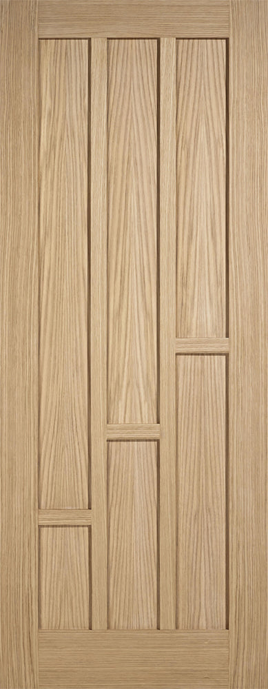 LPD Unfinished Oak Coventry Fire Door