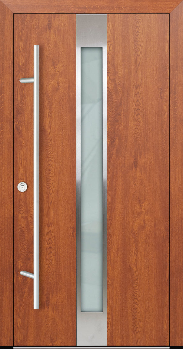 Turenwerke DS92 Design 05 Aluminium Door - Golden Oak