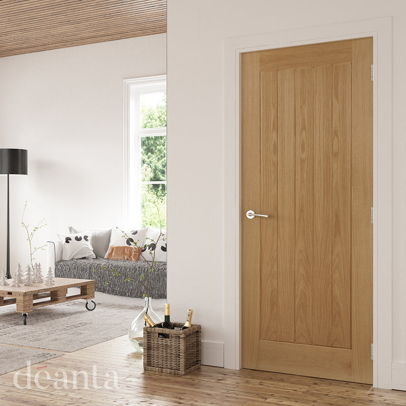 Deanta Oak Ely Pre-Finished Internal door