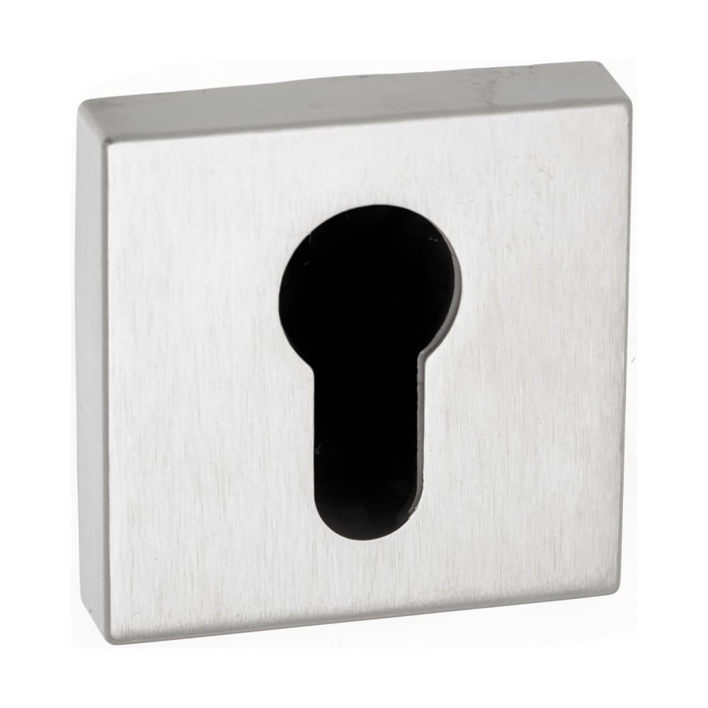 Atlantic Forme Square Euro Escutcheon (Satin Chrome)
