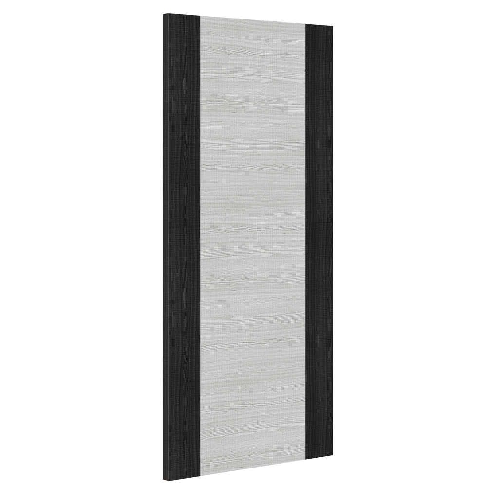 Deanta Flush Light Grey Ash Dark Grey Edges FD30 FSC