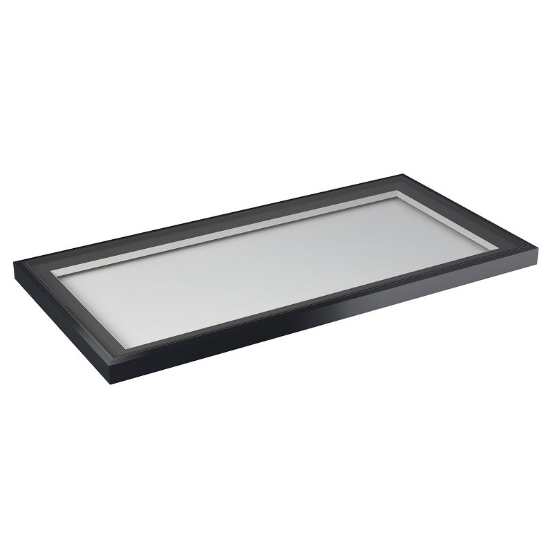 Atlas Flat Rooflight (Black/White)