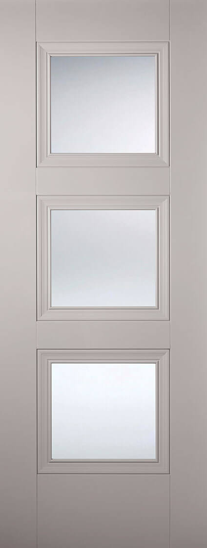 LPD Grey Amsterdam Glazed Internal door