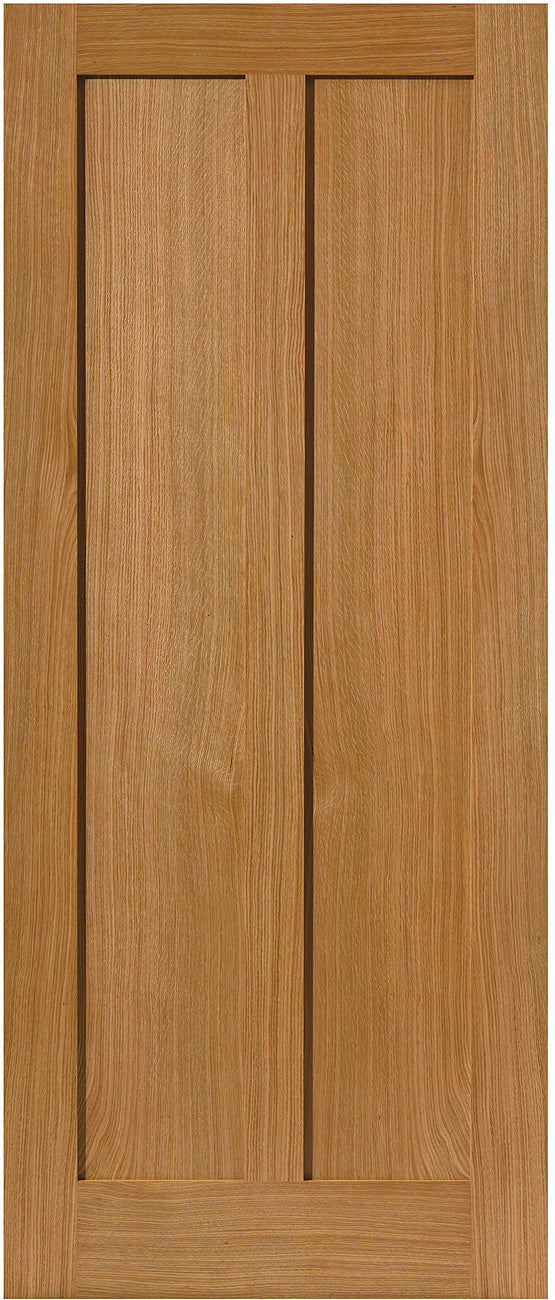 Joinery External Solid Oak 2 Panel Door