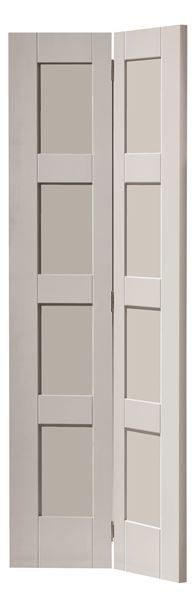 JB Kind Montserrat White Bi-fold Internal Door 1981mm x 762mm