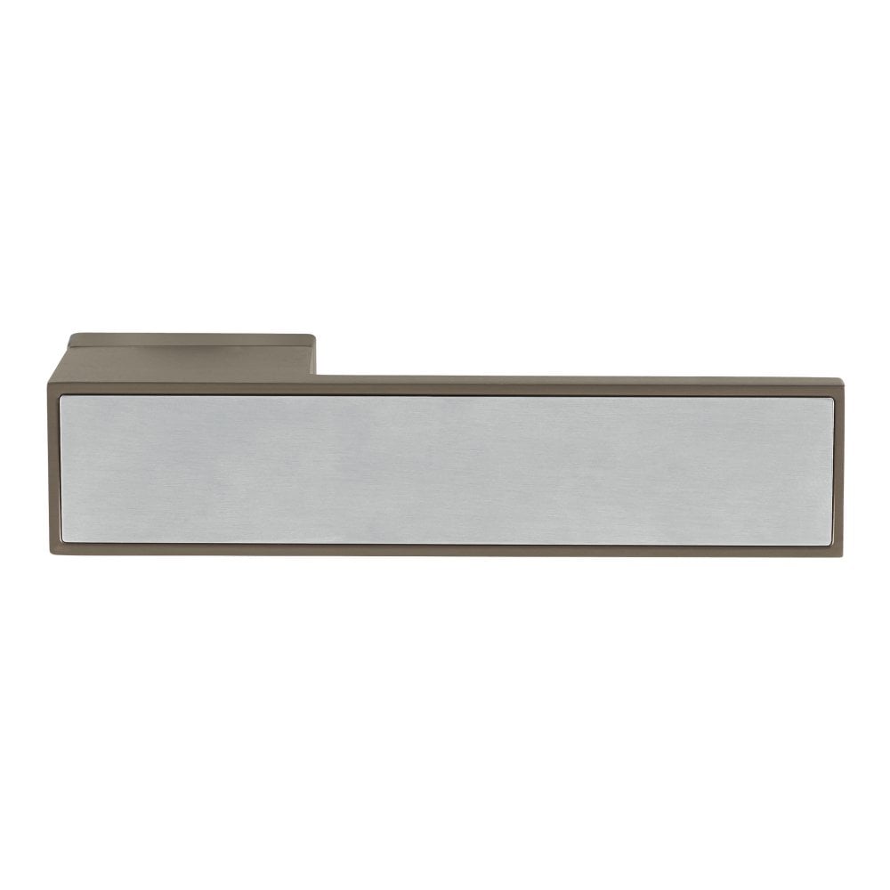 Atlantic Josa Designer Lever (Titanium with Satin Stainless Steel inlay)