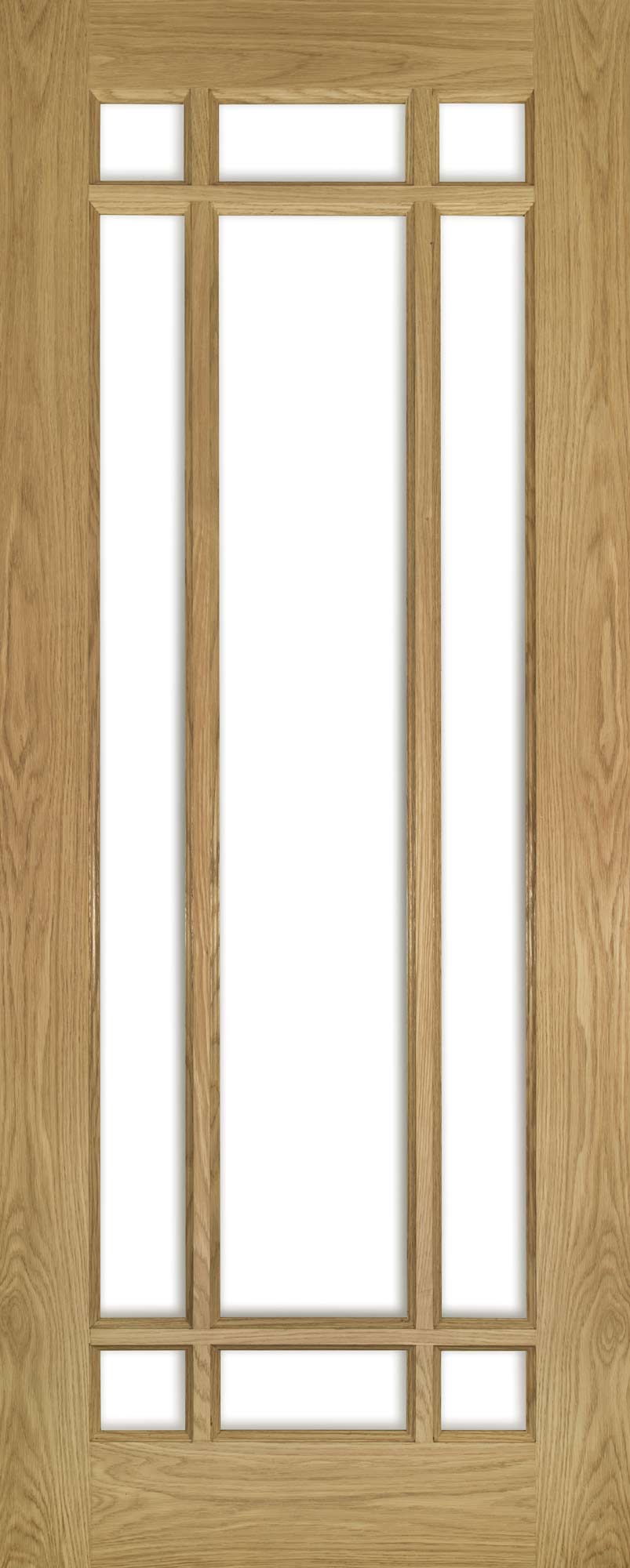 Deanta Oak Kerry Glazed Internal door