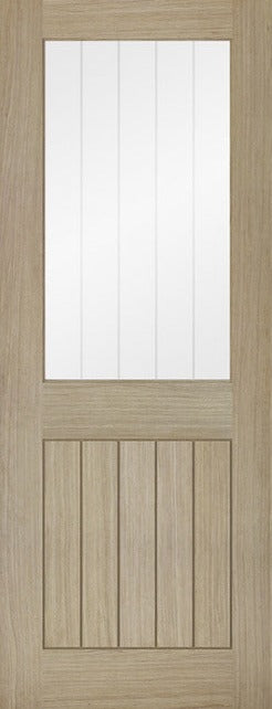 LPD Light Grey Belize Glazed Internal door