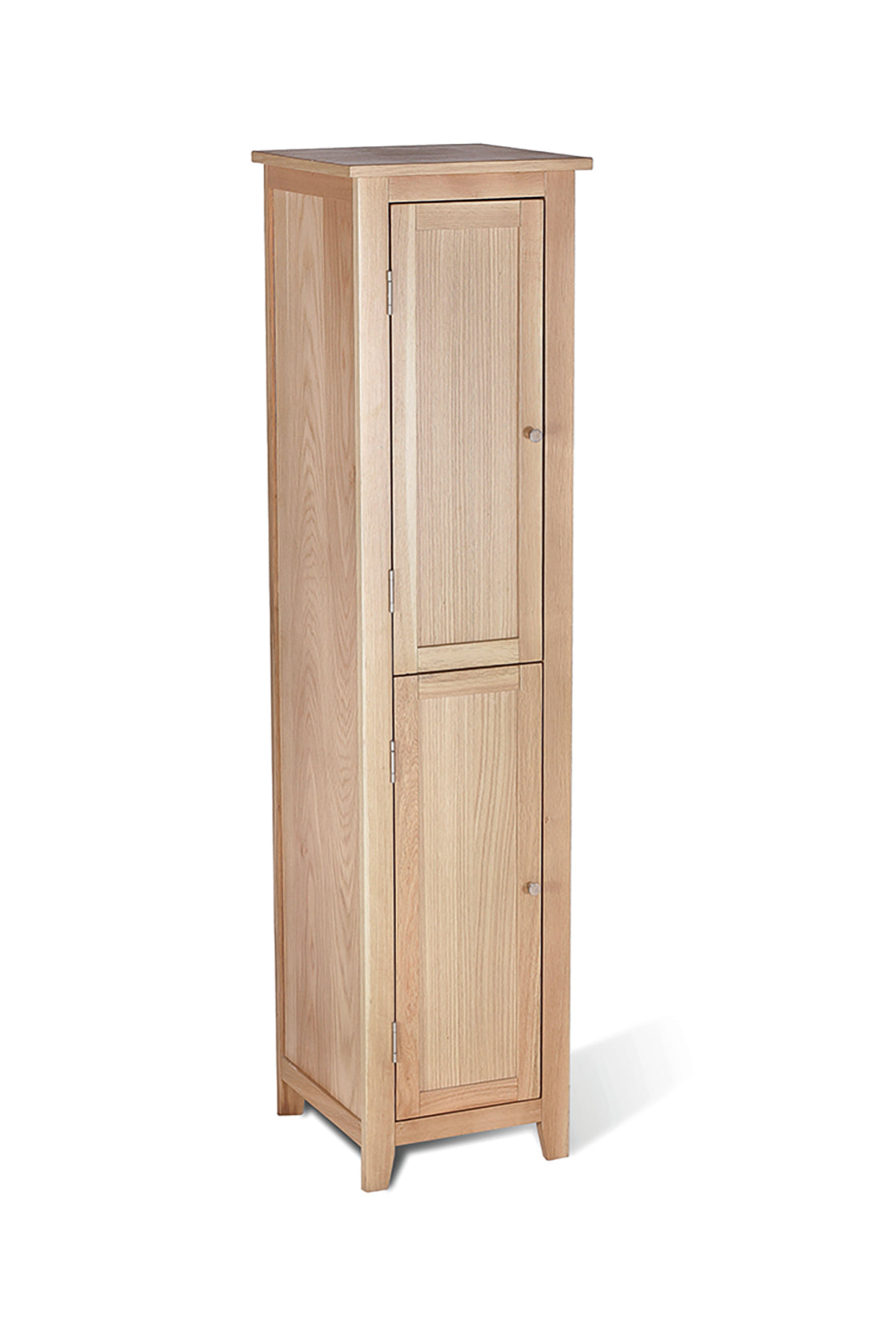 Solid oak shop storage unit