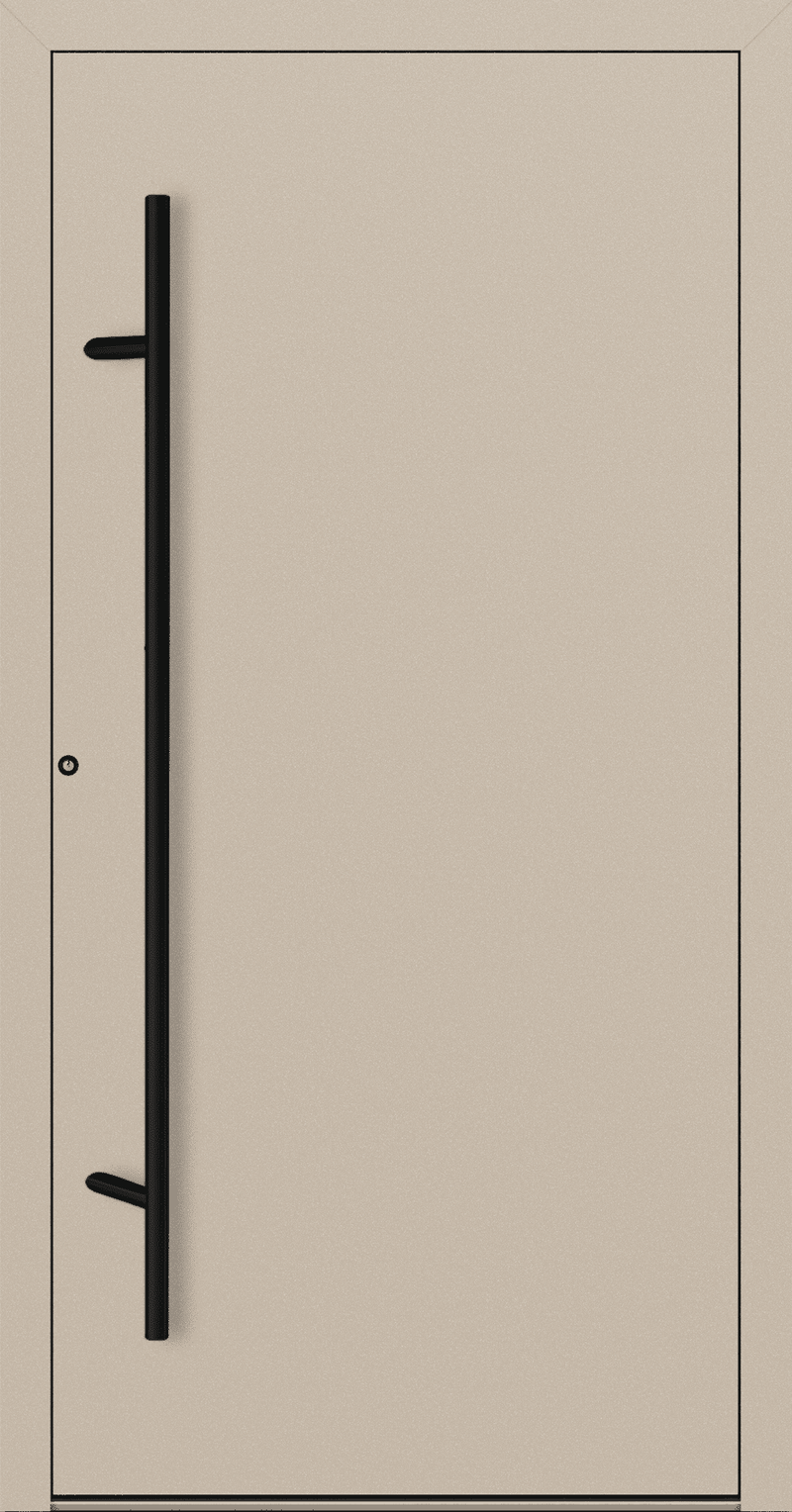 Turenwerke SL75 Design 20 Aluminium Door - Beige RAL1015 - Blackline