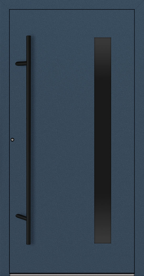 Turenwerke P90 Design 24 Aluminium Door - Dark Blue RAL5003 - Blackline
