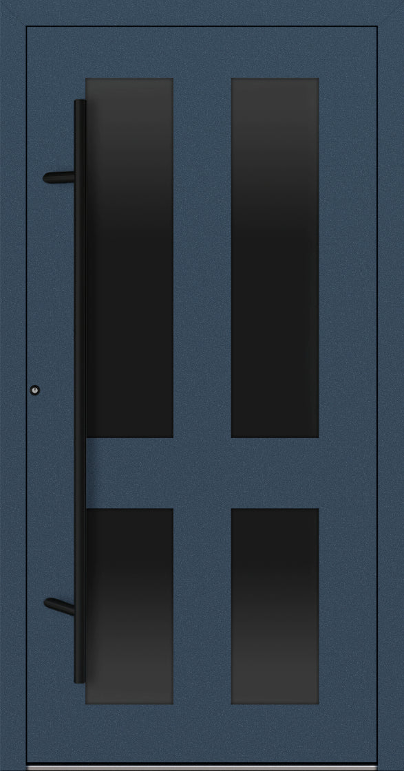 Turenwerke P90 Design 29 Aluminium Door - Dark Blue RAL5003 - Blackline
