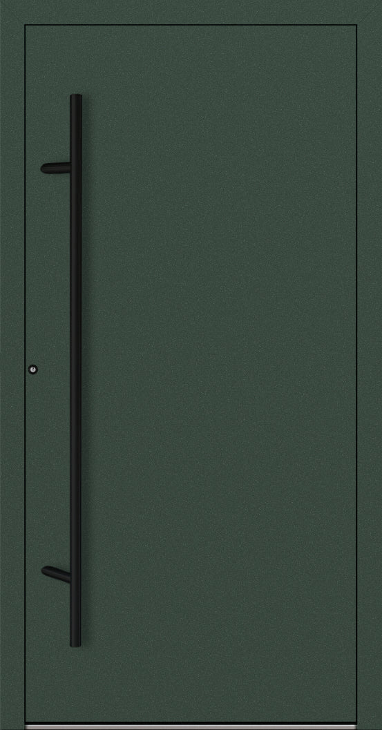 Turenwerke P90 Design 20 Aluminium Door - Fir Green RAL6009 - Blackline