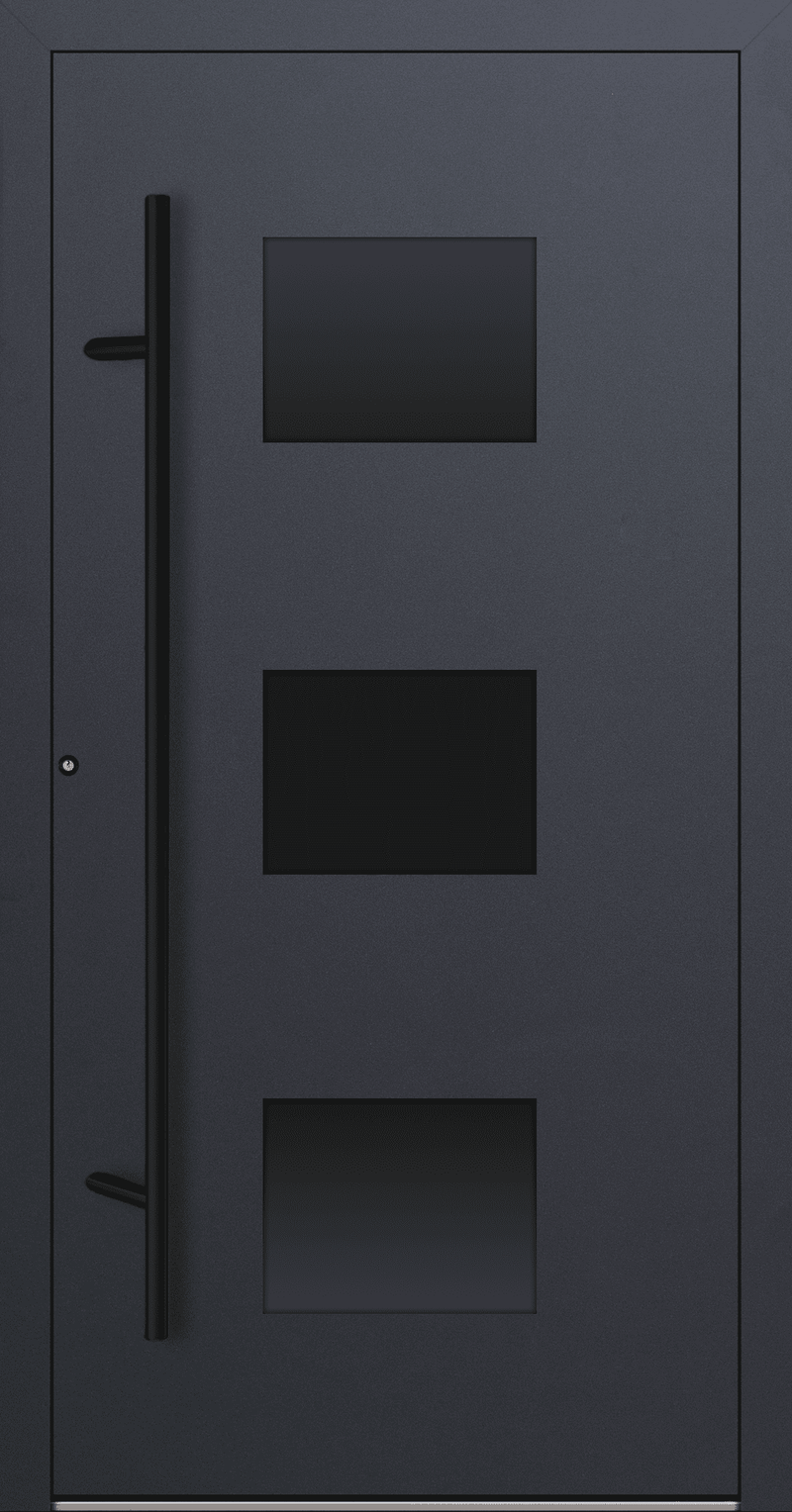 Turenwerke SL75 Design 310 Aluminium Door - AnthraciteWhite - Blackline