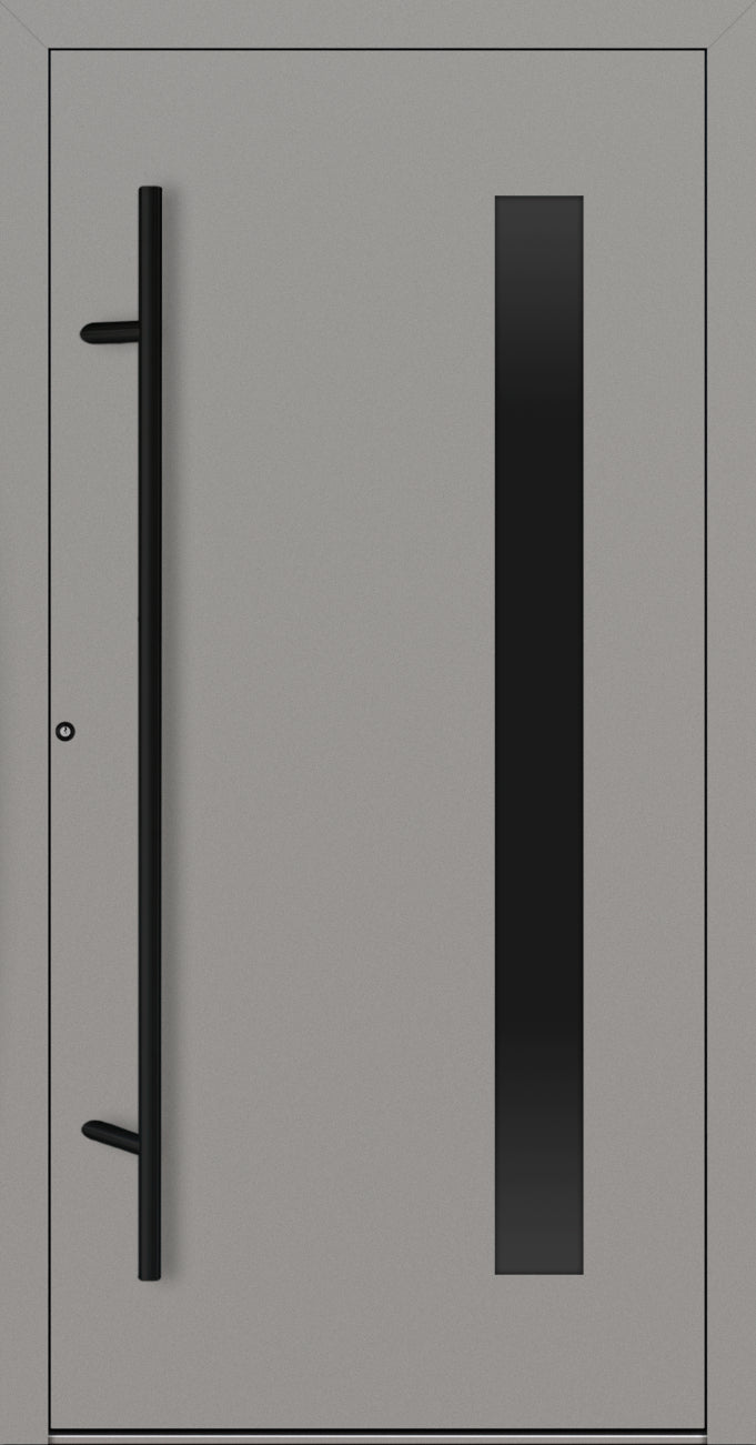 Turenwerke P90 Design 24 Aluminium Door - Grey/White - Blackline