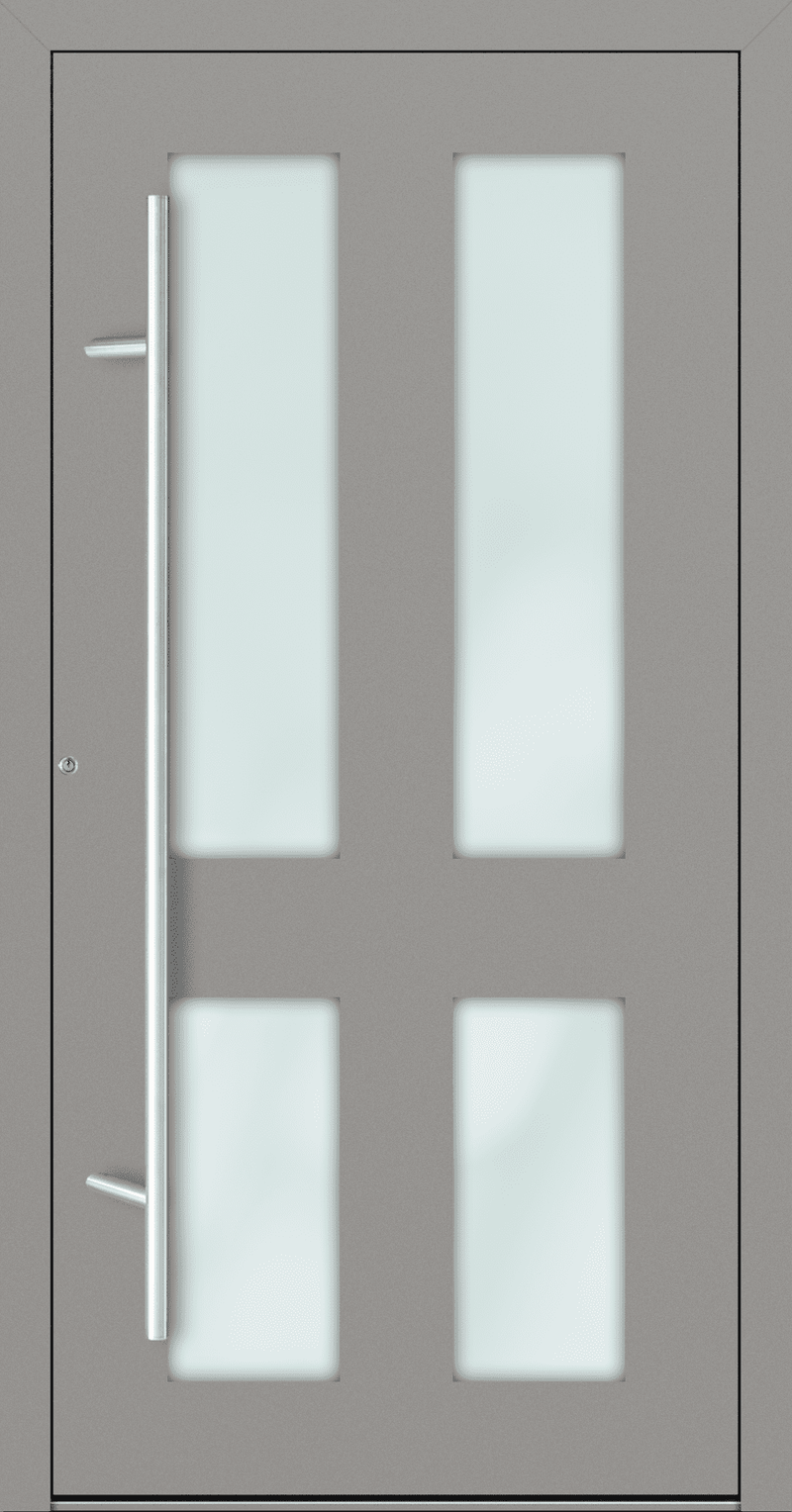 Turenwerke SL75 Design 09 Aluminium Door - Grey RAL9007