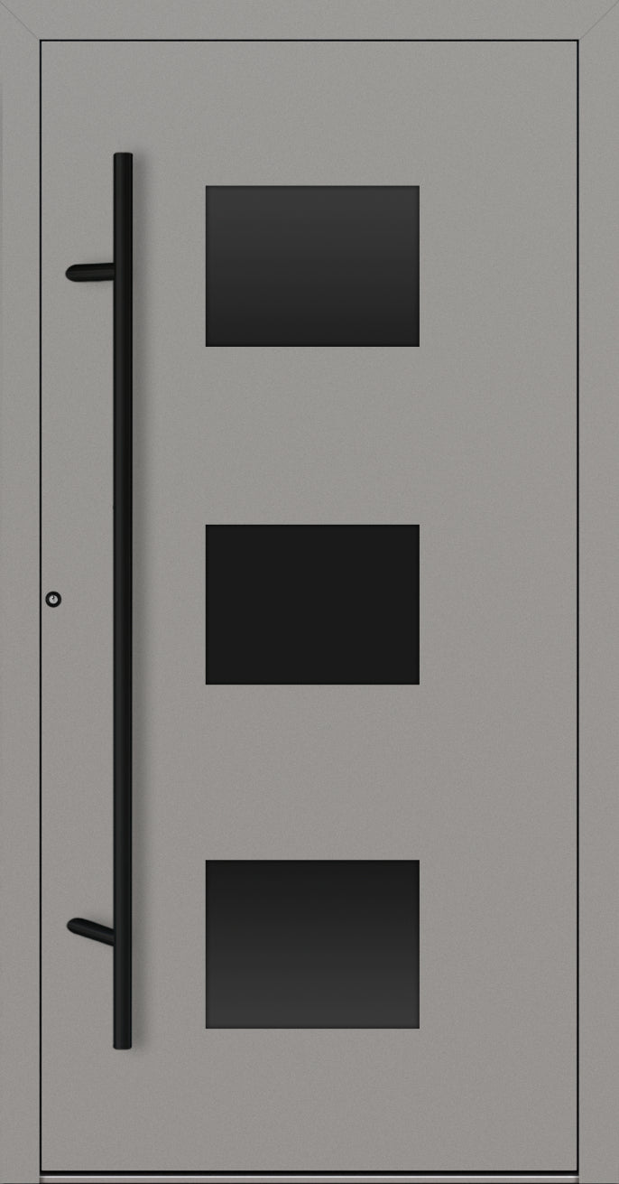 Turenwerke P90 Design 310 Aluminium Door - Grey/White - Blackline