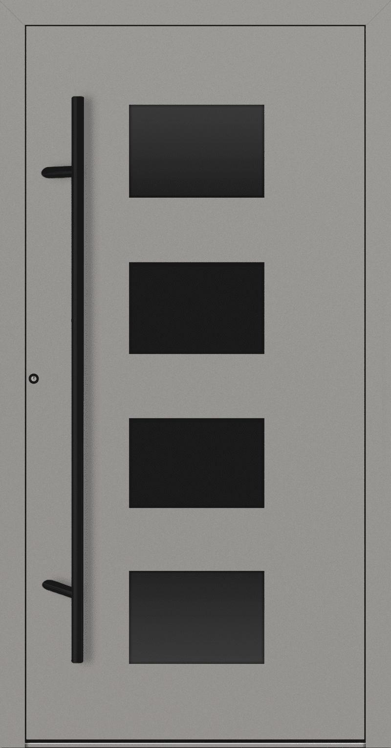 Turenwerke SL75 Design 311 Aluminium Door - Grey White - Blackline