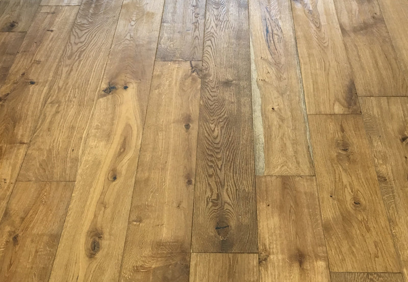 Xylo Victoria R72 Oak Rustic Smoked Brushed Handscraped UV Oiled - 20 x 190 x 1900mm