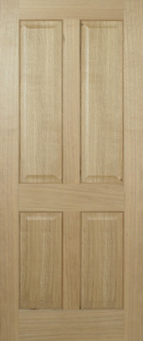 Pre-Assembled Prefinished Oak Regency 4P Fire Door Set