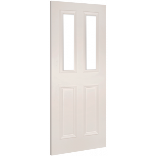 Deanta White Primed Rochester Glazed Internal door