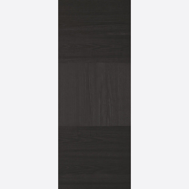 Pre-Assembled Charcoal Black Pre-finished Tres Door Set