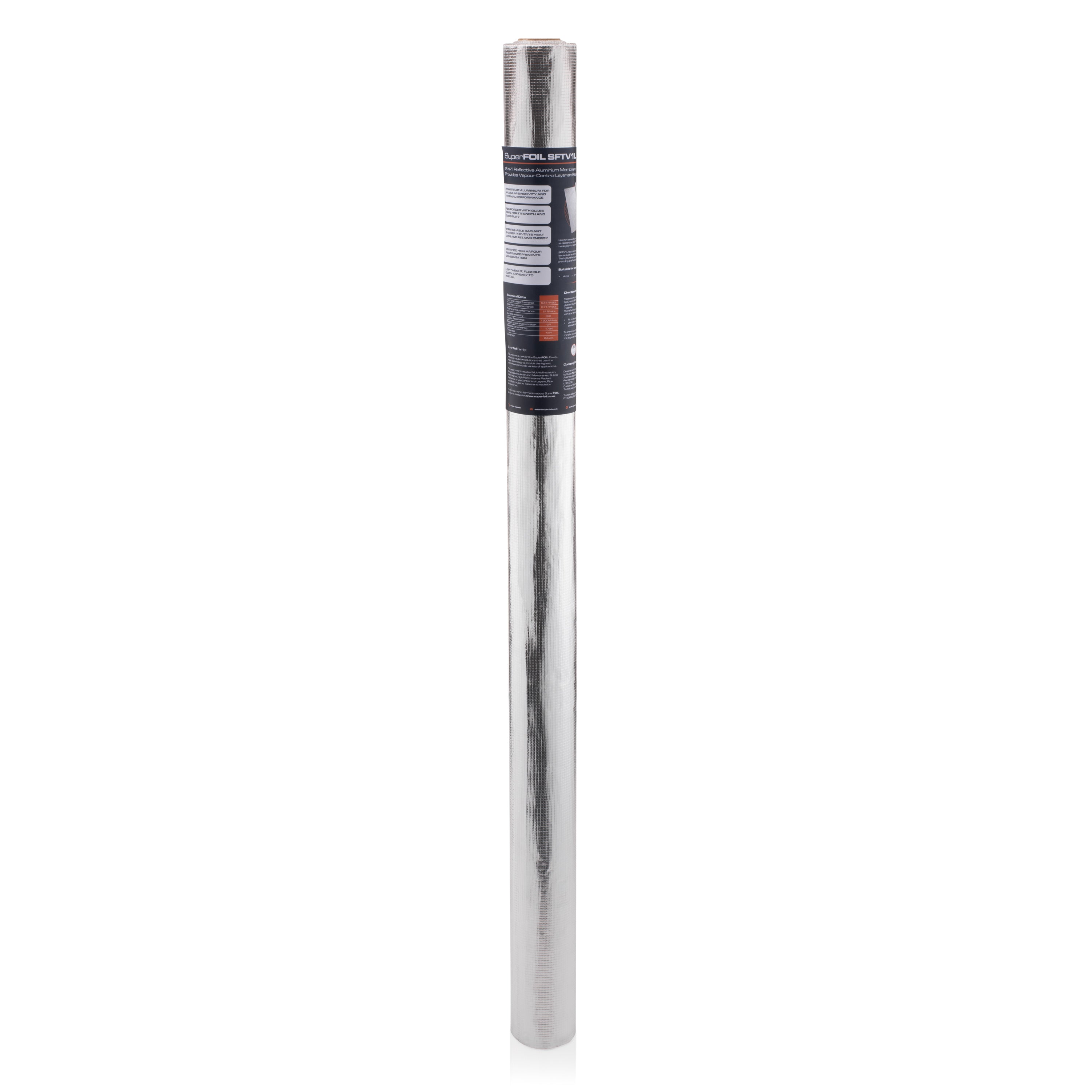 SuperFOIL SFTV 1L 1.2m x 20m Thermal, Vapour and Air Barrier