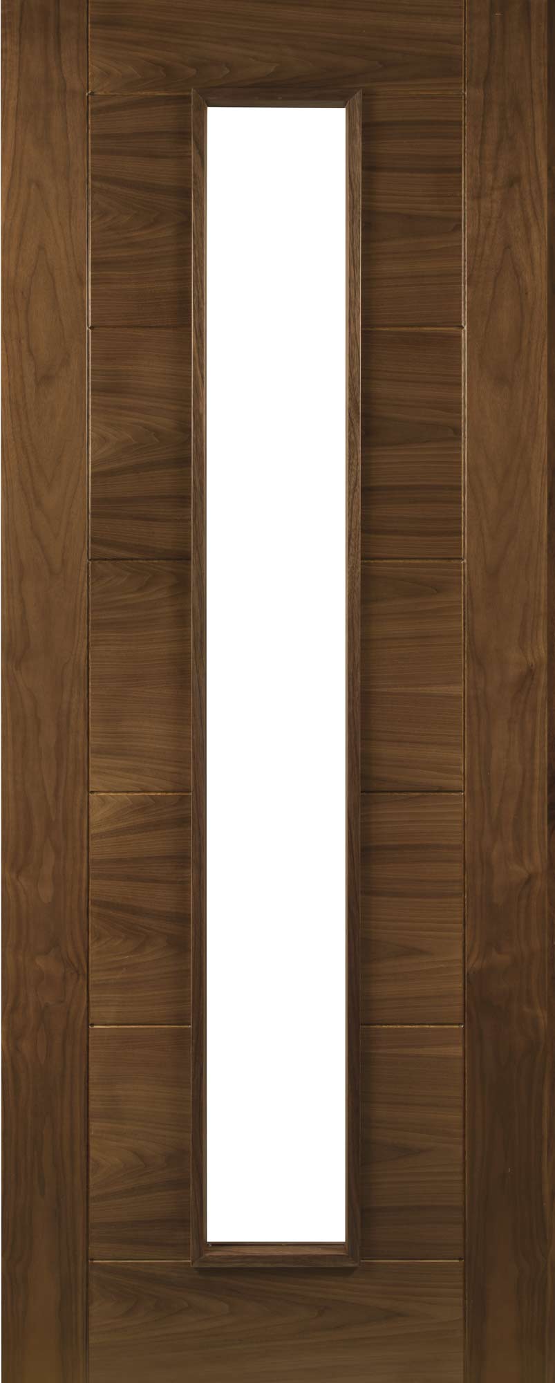 Deanta Walnut Seville Glazed Pre-finished Internal door