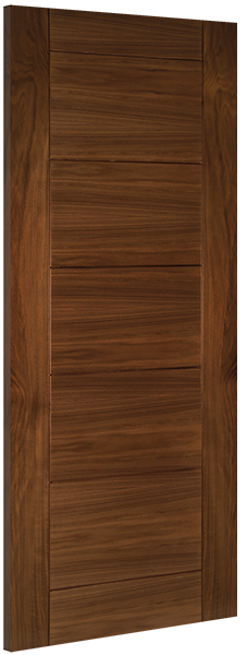 Deanta Walnut Seville Fire Door Pre-finished FSC