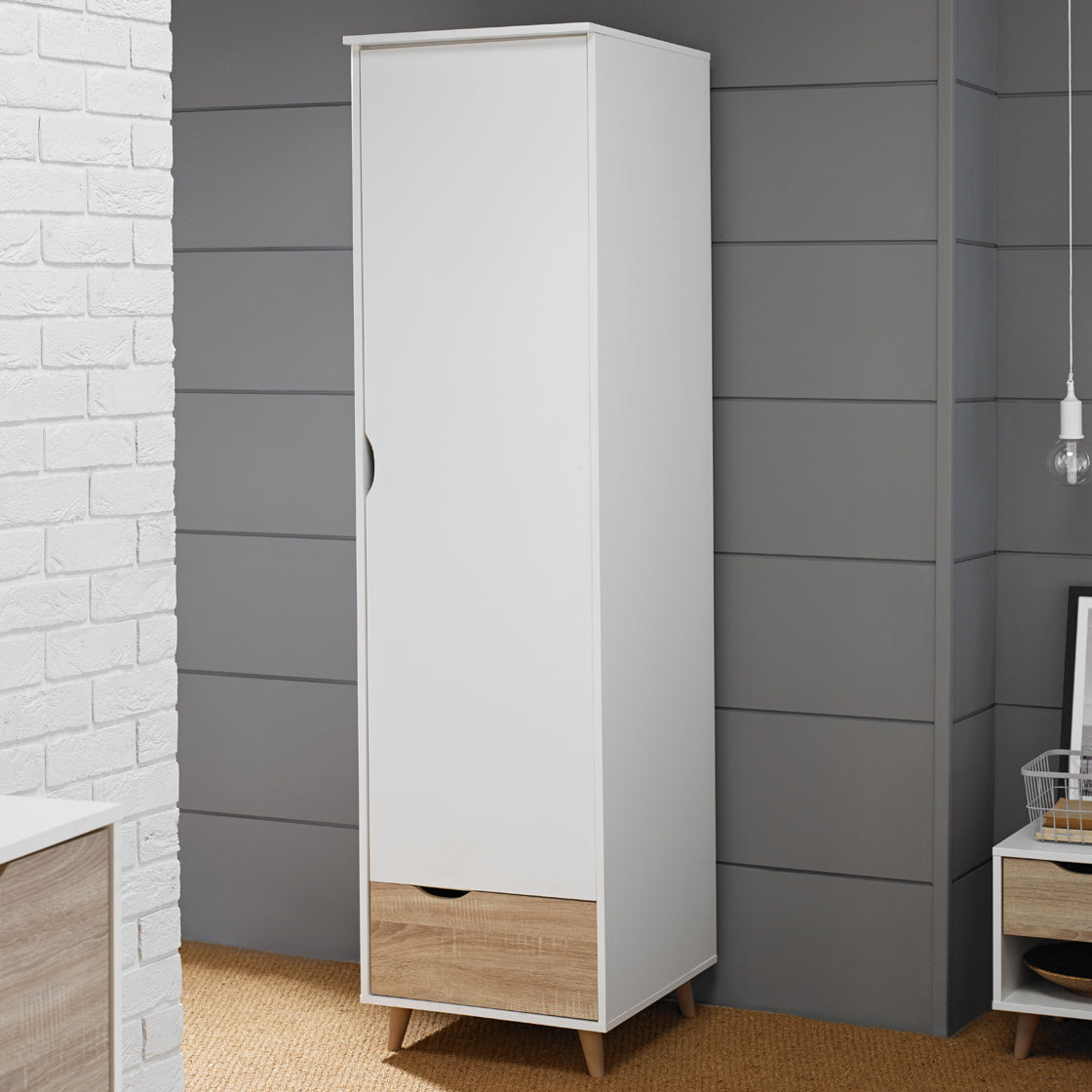 LPD Stockholm 1 Door Wardrobe