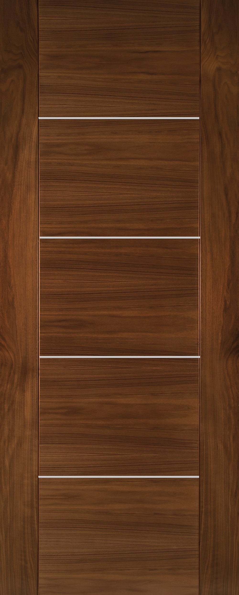 Pre-Assembled Walnut Valencia Pre-finished Door Set