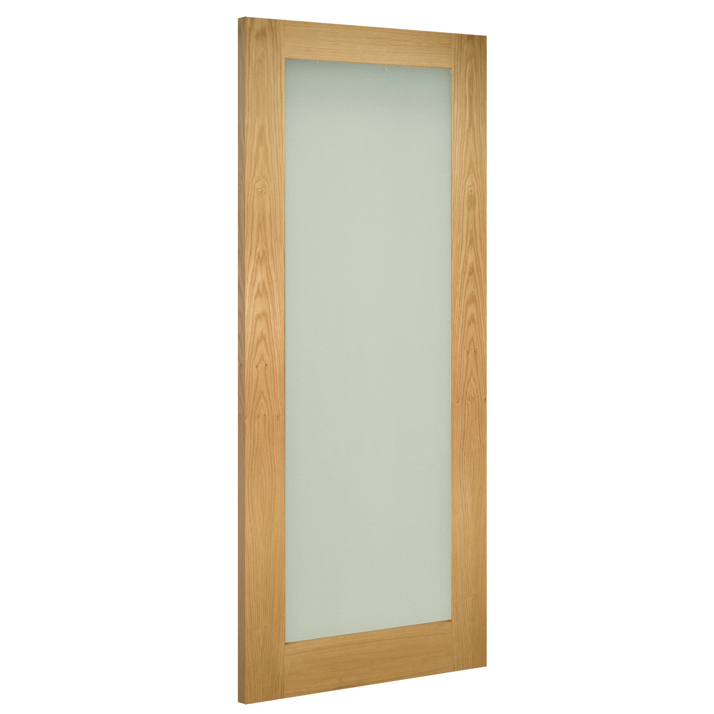 Deanta Oak Walden Frosted Glazed Internal door